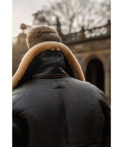 Men's B3 RAF Aviator Sheepskin Shearling Leather Jacket