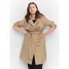 Women's Classic trench coat with belt
