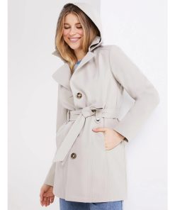 Hooded Trench Coat