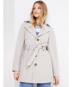 Hooded Trench Coat