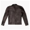 Men’s Brown Leather Roadster Jacket