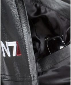 Men N7 Mass Effect 3 Biker Jacket
