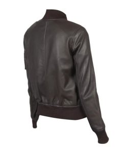 Women’s Ava Ma-1 Leather Jacket