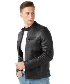 Men’s Real Black Leather Jacket