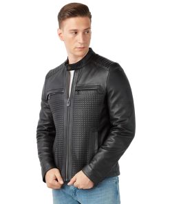 Men’s Real Black Leather Jacket