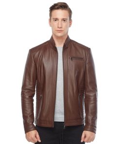 Men’s Real Leather Jumbo Jacket