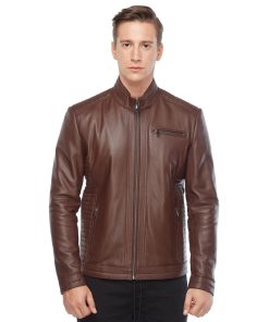 Men’s Real Leather Jumbo Jacket