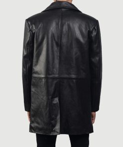 Classmith Black Leather Coat