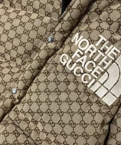 The North Face Gucci Jacket Brown