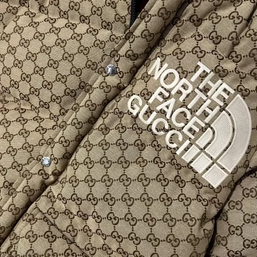 The North Face Gucci Jacket Brown