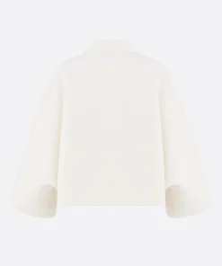 Dior White Peacoat