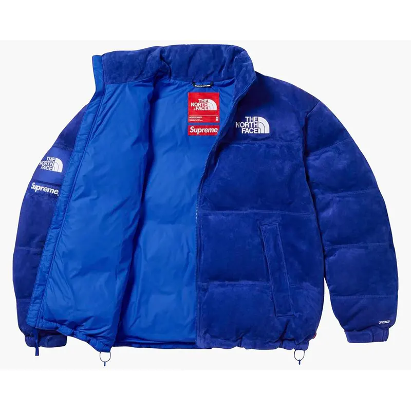 Supreme The North Face Suede Nuptse Jacket