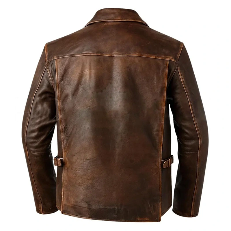 Indiana Jones Leather Jacket - Image 2