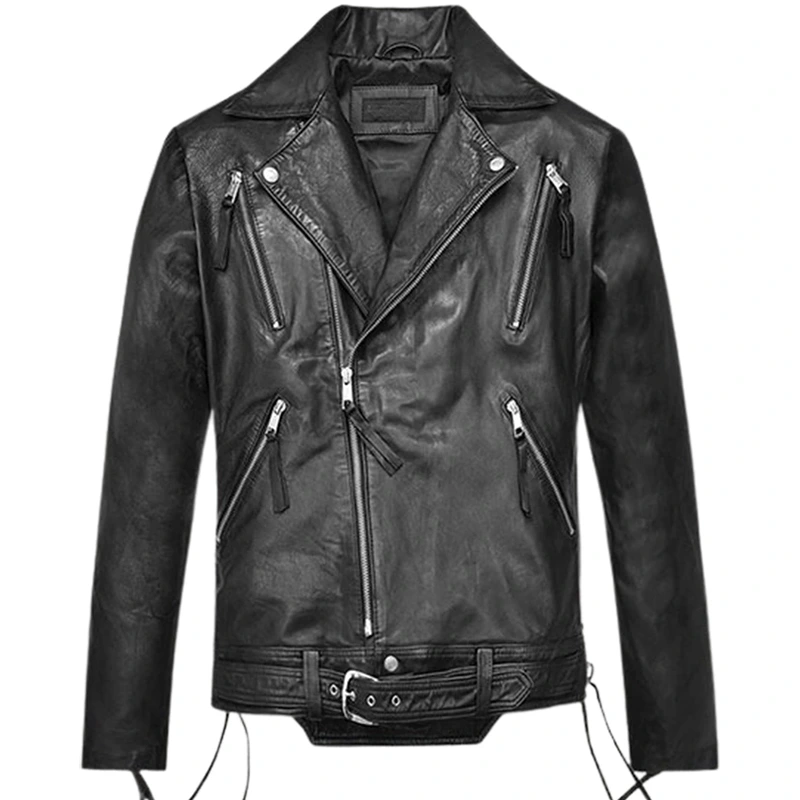 Nicolas Cage Ghost Rider Black Motorcycle Leather jacket