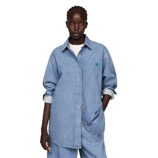 Oversized Denim Shirt