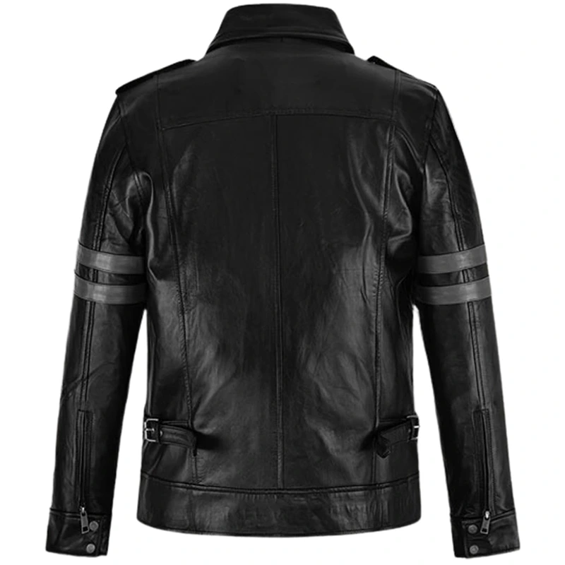 Resident Evil 6 Leon Kennedy Leather Jacket - Image 2