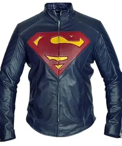 Superman Superhero Costume Leather Jacket