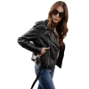 Ace Biker Women's Leather Jacket