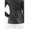 Black Esta Women's Leather Jacket