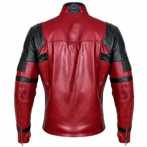 Alternative view of Deadpool 3 Ryan Reynolds Leather Jacket