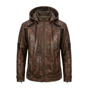 Alternative view of Gavin Reed Brown Leather Jacket