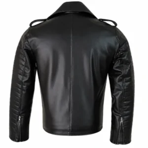 Alternative view of Tianyou Zhao Black Biker Jacket