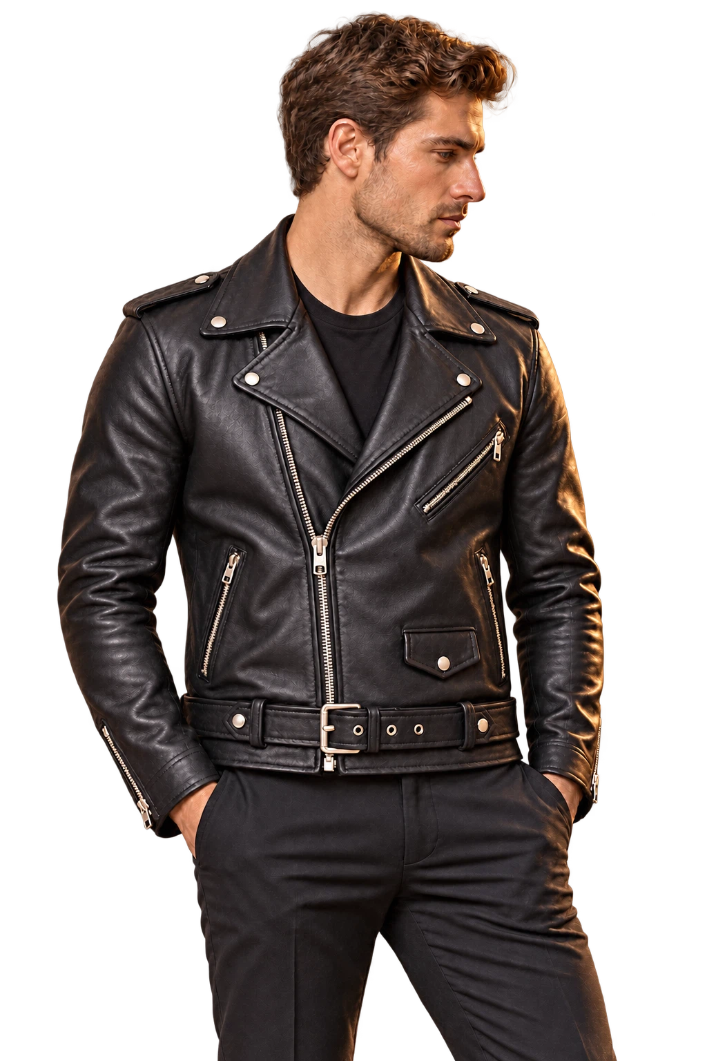 Man wearing the double rider